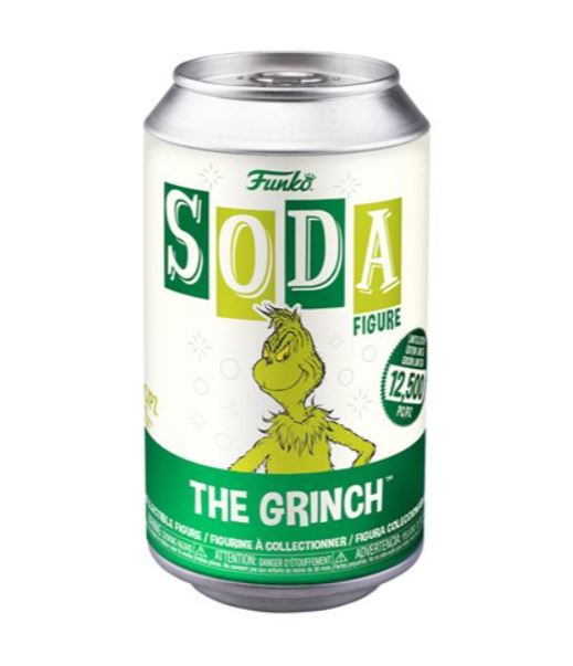 How the Grinch Stole Christmas - The Grinch Vinyl Soda Figure