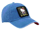 Sanrio: Hello Kitty - Sombrero con parche bordado teñido con pigmento de My Hero Academia