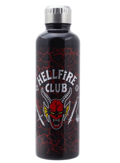 Botella de agua de metal Hellfire Club