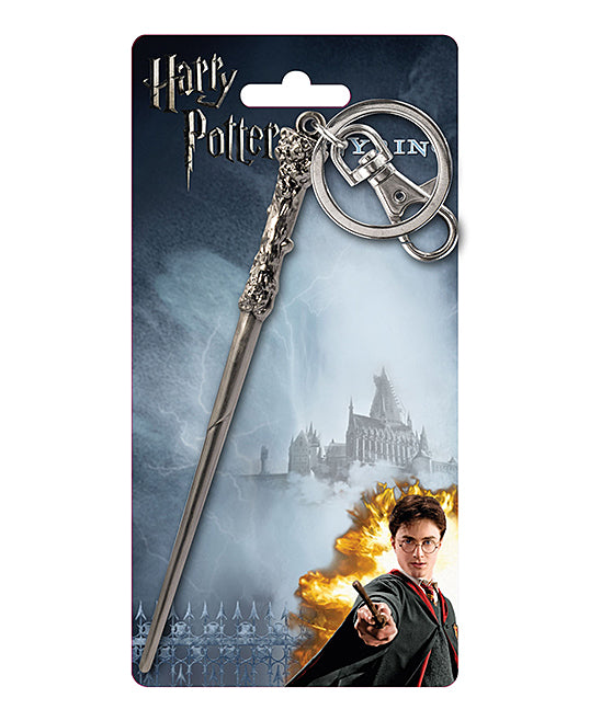 Chargez l&#39;image dans la visionneuse de la galerie, Harry Potter Pewter Keychain Harry&#39;s Wand
