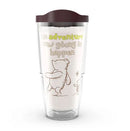 Disney: Winnie the Pooh - Group Plastic Tumbler with Wrap and Travel Lid