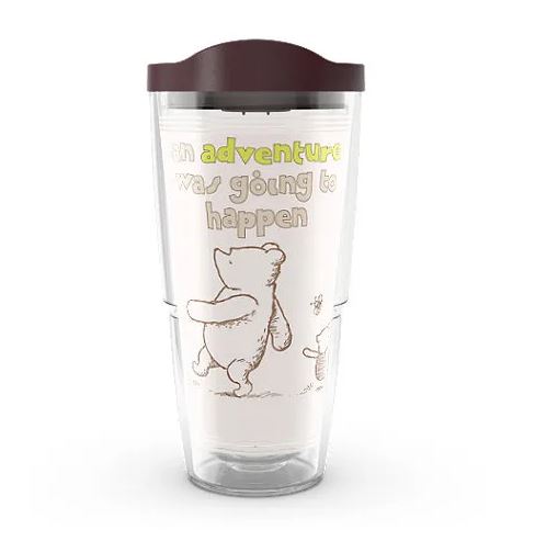 Disney: Winnie the Pooh - Group Plastic Tumbler with Wrap and Travel Lid