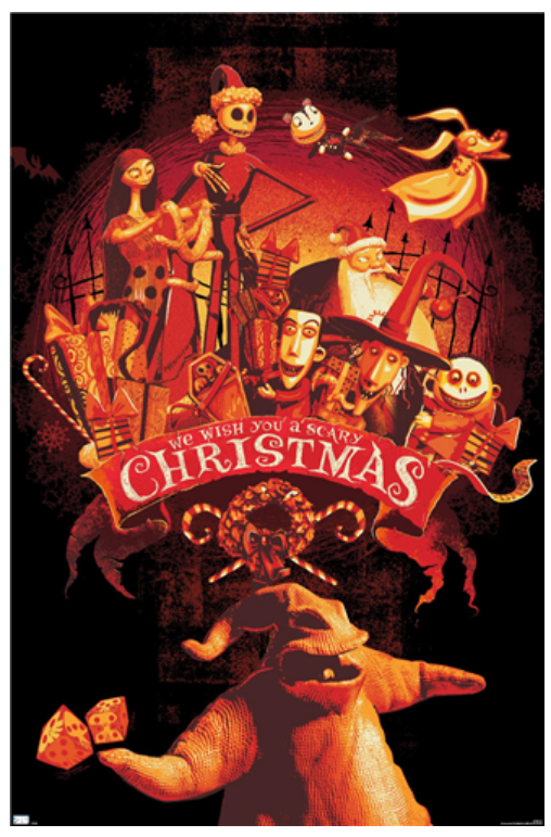 Load image into Gallery viewer, Trends International Disney: The Nightmare Before Christmas - Red Group Wall Poster
