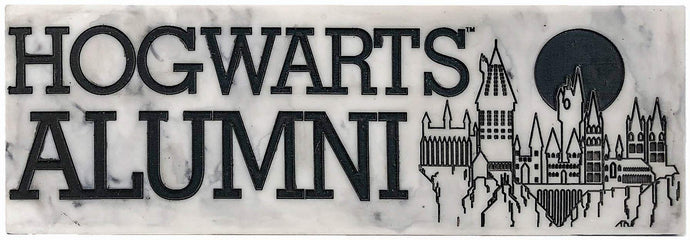 Spoontiques Hogwarts Alumni Decorative Sign Multicolored - Kryptonite Character Store