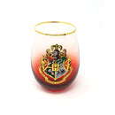 Harry Potter - Hogwarts Crest - Stemless Wine Glass