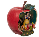 Disney Traditions - Figura Escena de Manzana Blancanieves 