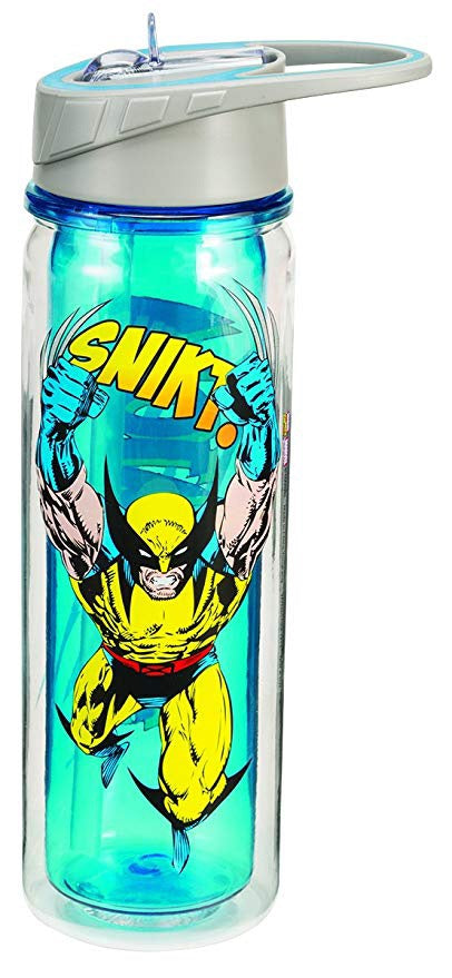 Vandor Marvel X-Men Wolverine Plastic Travel Bottle