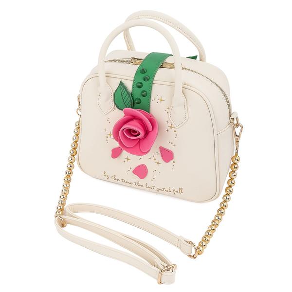 Disney: Beauty and the Beast - Rose Crossbody Bag Purse, Loungefly