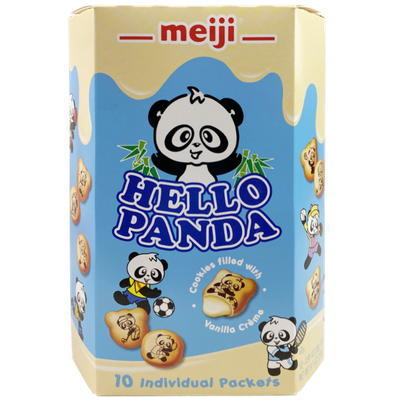 Meiji Giant - Hello Panda Cookies Filled with Vanilla Cream