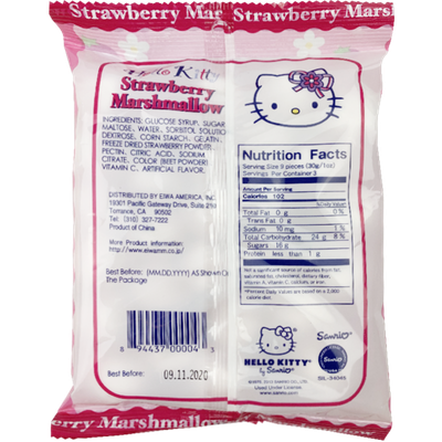 Hello Kitty - Marshmallow Strawberry Flavor