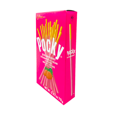 Glico - Pocky Strawberry Coated Biscuit Sticks