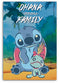Disney: Stitch & Scrump - Ohana Means Family Canvas Wall Art 13" x 19"