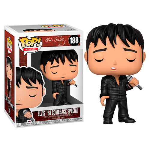 Funko POP! Rocks: Elvis '68 Comeback Special