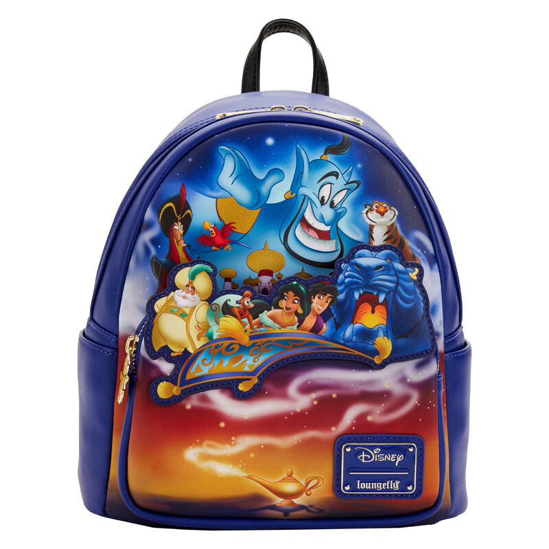 Disney - Aladdin 30th Anniversary Mini Backpack, Loungefly