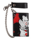 IT - Pennywise The Clown Tri-Fold Wallet With Chain - Kryptonite Character Store