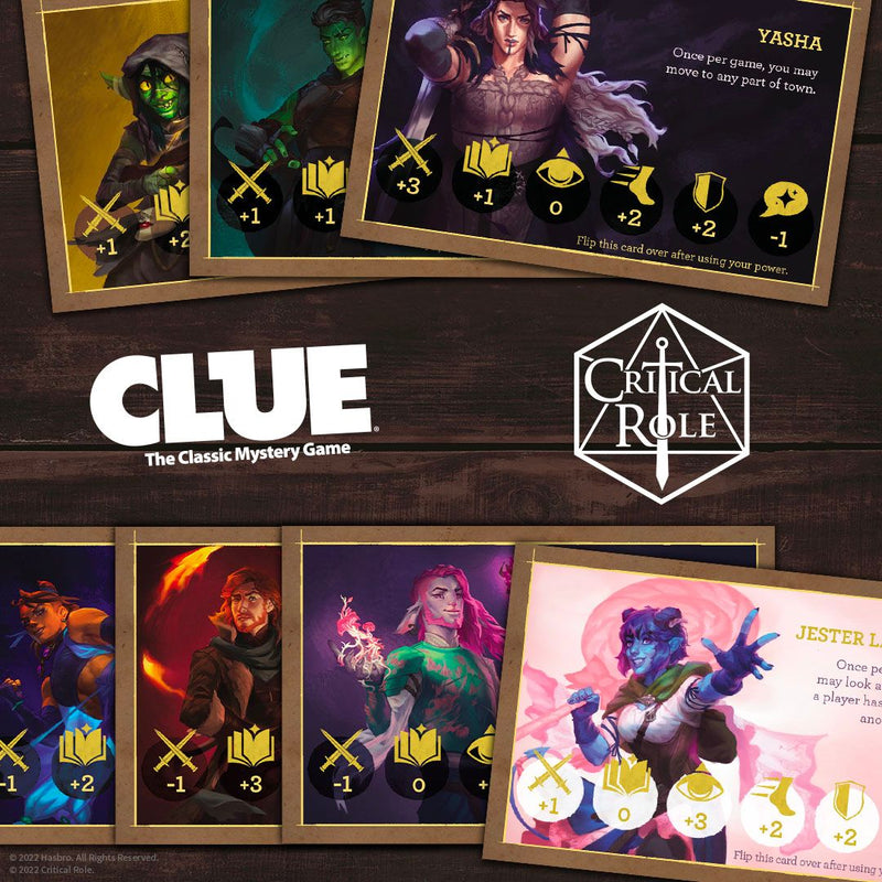 Clue - Critical Role Game