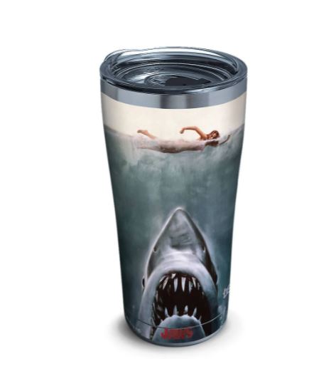 Universal - Jaws 20oz Stainless Steel with Slider Lid