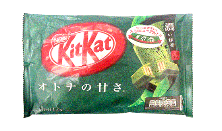 Nestle: Kit Kat - Double Matcha Biscuits in Chocolate, 135.6g