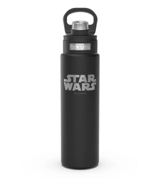 Star Wars - Logo Engraved on Onyx Shadow Steel Tumbler