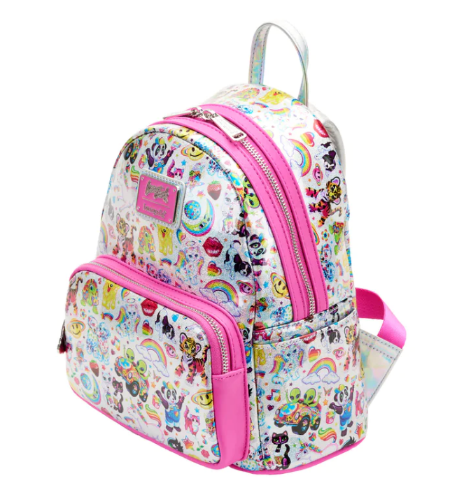 Lisa Frank Markie - Iridescent Mini Backpack