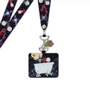 Disney: Pesadilla antes de Navidad - Lock Shock and Barrel Tub Lanyard con tarjetero 