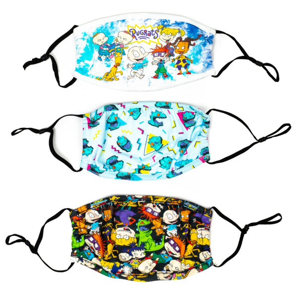 Rugrats Adjustable Face Covers (3 Pack)