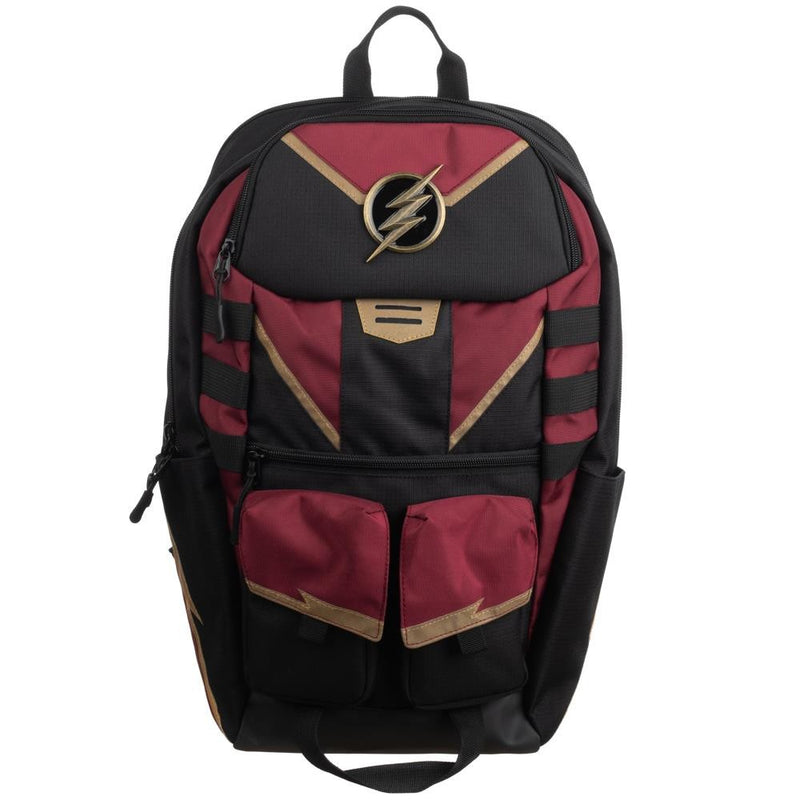 DC Comics: The Flash - Black and Maroon Backpack