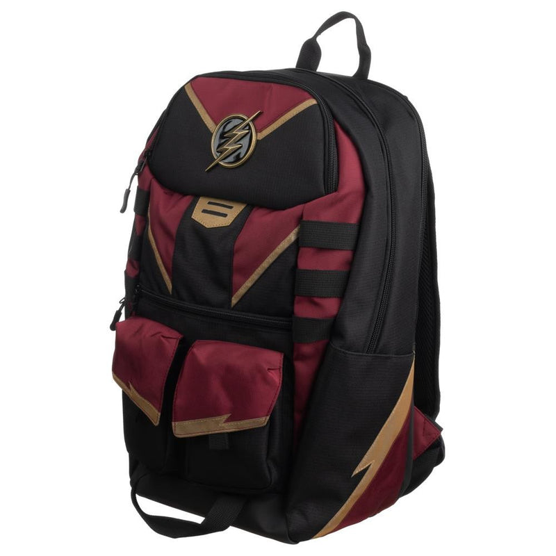 DC Comics: The Flash - Black and Maroon Backpack
