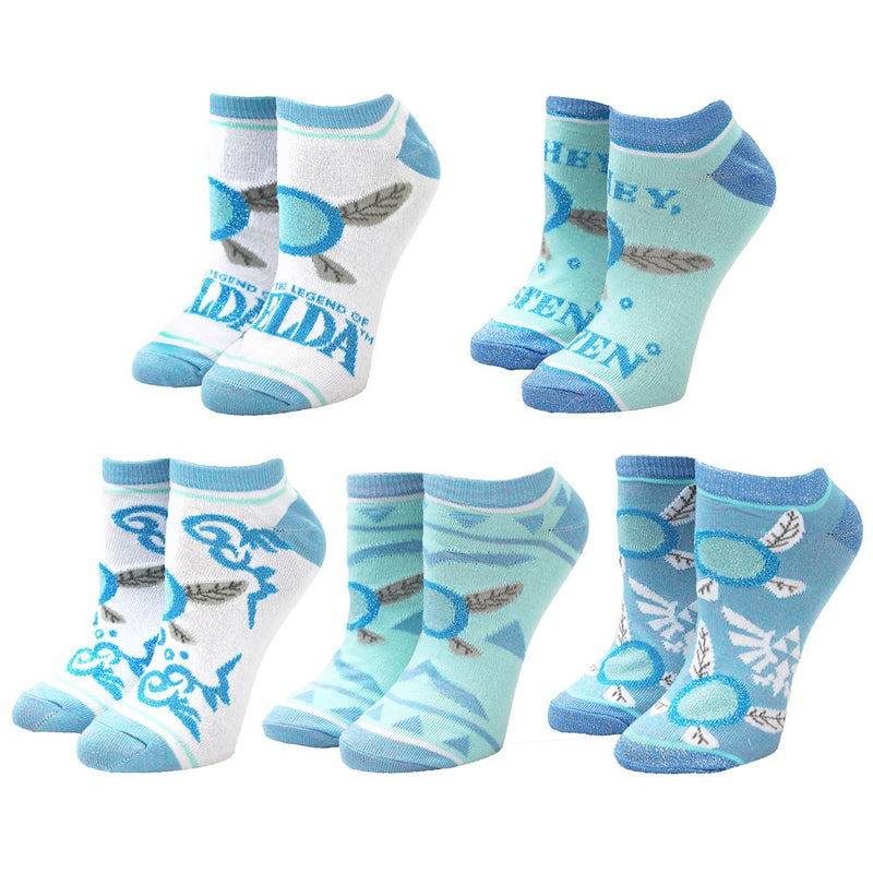 The Legend of Zelda - Navi Ankle Socks (5 Pair)