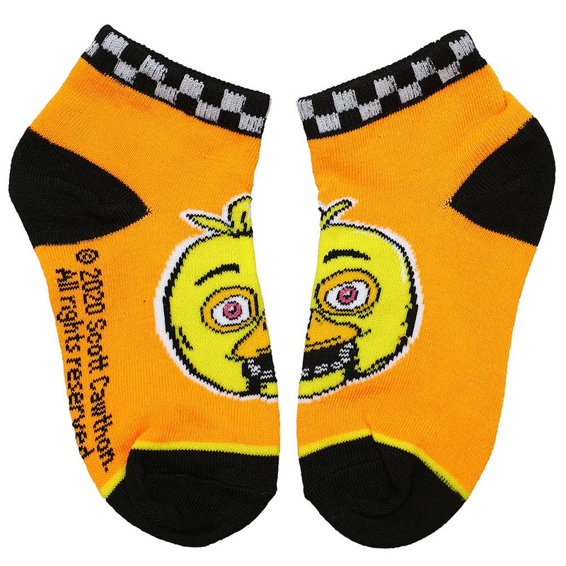 Five Nights at Freddy's - Youth Ankle Socks (6 Pair)