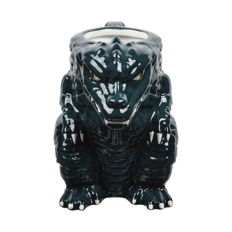 Cargue la imagen en el visor de la galería, Taza de cerámica esculpida de Godzilla
