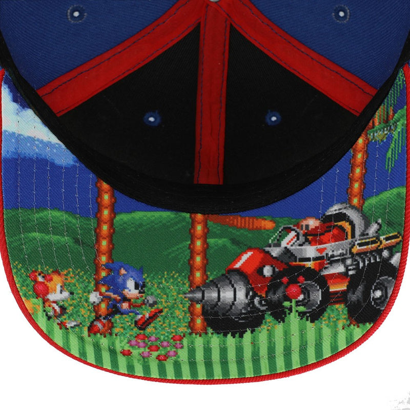 Sonic - Kanji Pre-Curved Bill Snapback