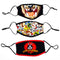 Looney Tunes 3 Pack Adjustable Face Covers