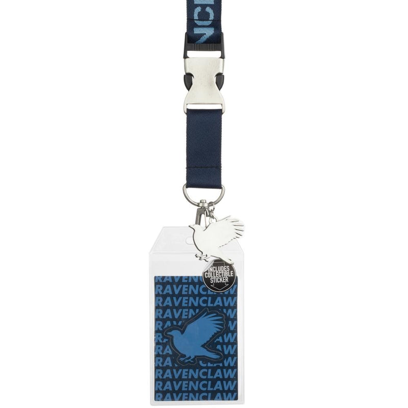 Harry Potter - Ravenclaw Jacquard Metal Crest Lanyard