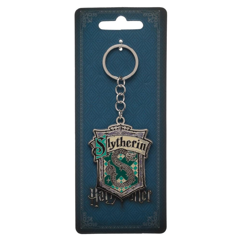 Harry Potter - Slytherin House Metal Keychain