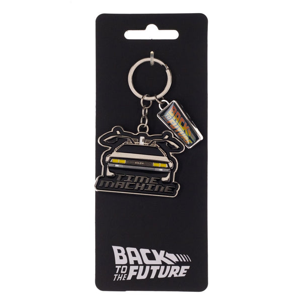 Back to the Future Multi-Charm Keychain