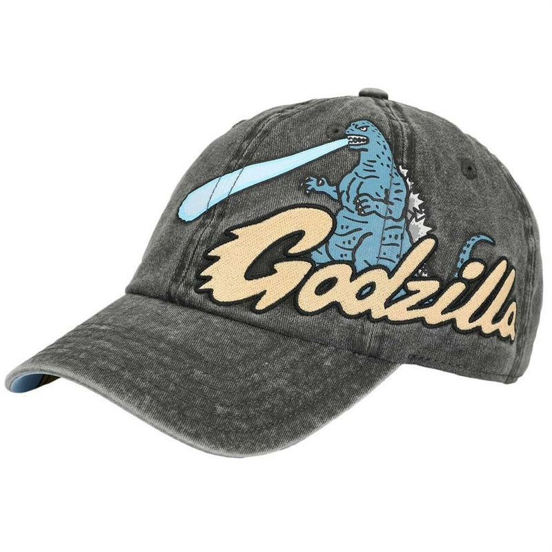 Godzilla Pigment Dyed Embroidered Dad Hat