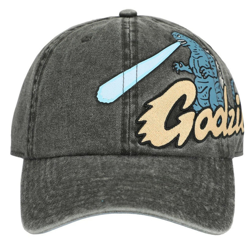 Godzilla Pigment Dyed Embroidered Dad Hat
