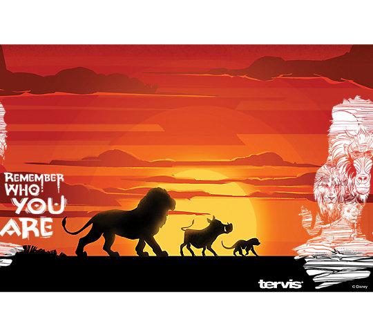 Cargue la imagen en el visor de la galería, Disney: Lion King Silhouette 20 oz. Stainless Steel Tervis Tumbler- Kryptonite Character Store
