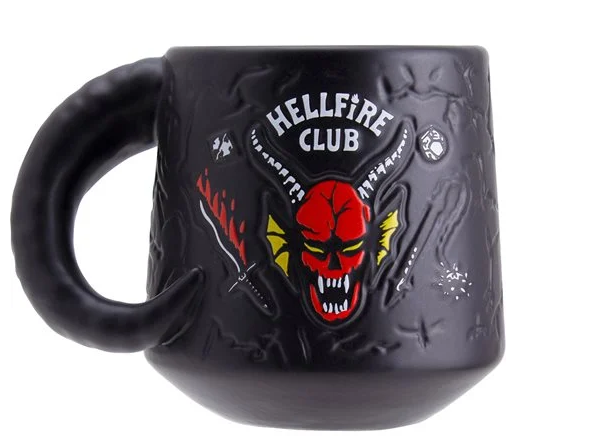 Stranger Things - Tasse en relief démon Hellfire Club 