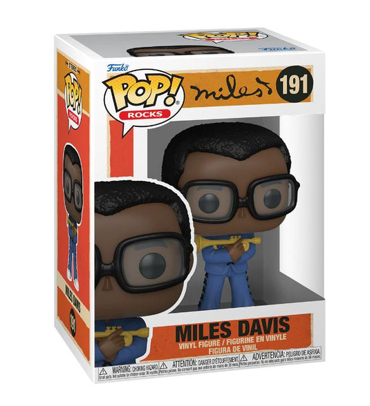 ¡Funko POP! Rocas: Miles - Miles Davis