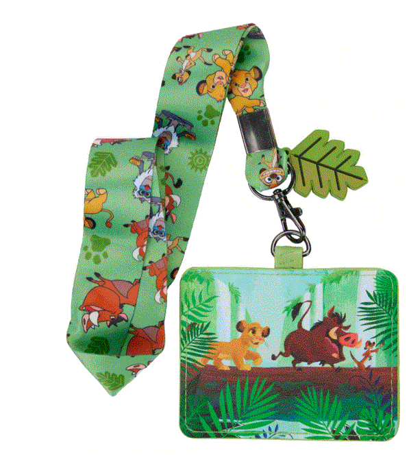The Lion King Lanyard with Card Holder