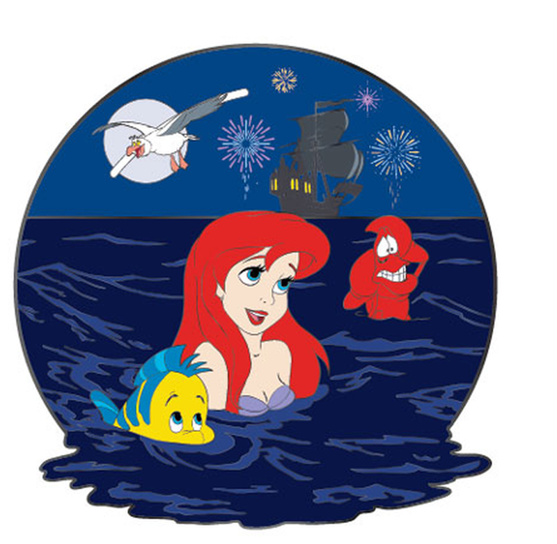 Disney - The Little Mermaid 3" Collector Box Pins
