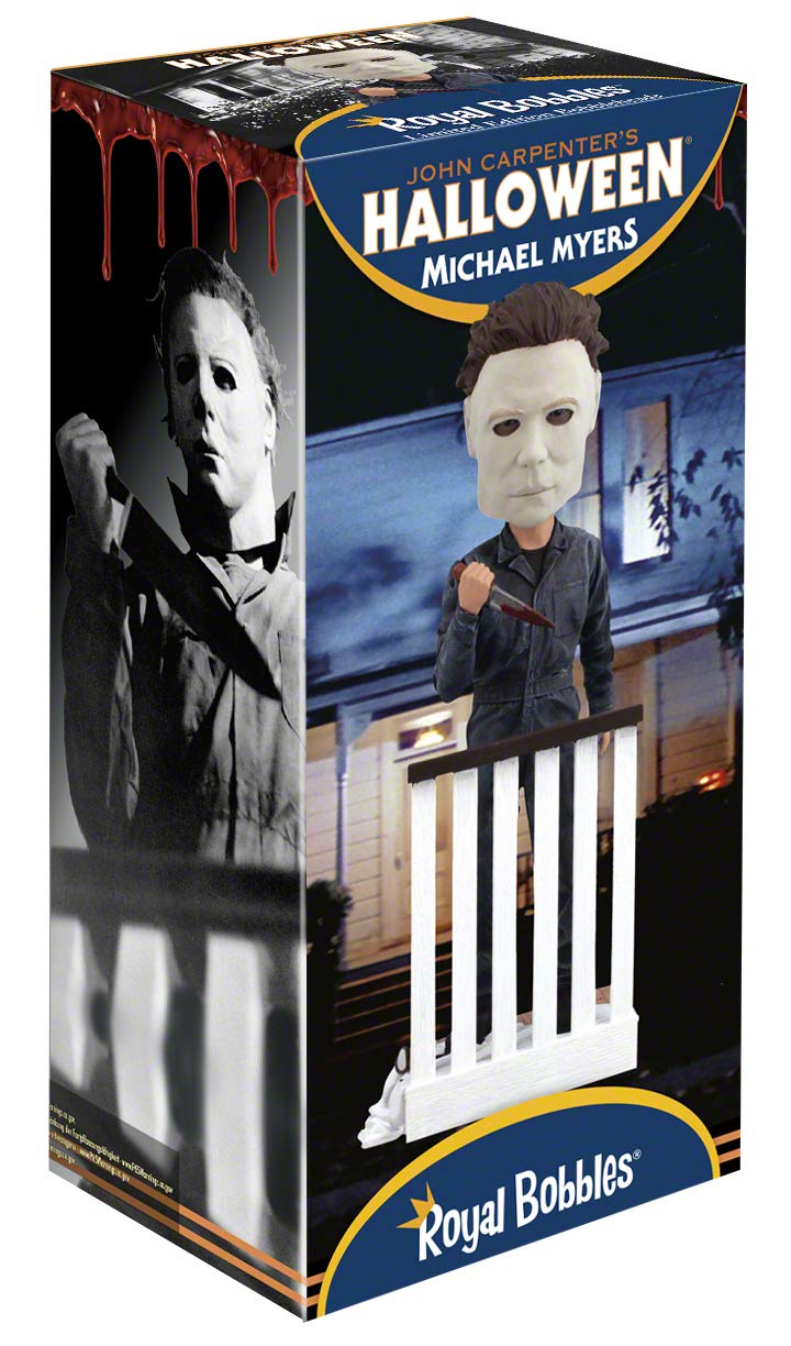 Cargue la imagen en el visor de la galería, Michael Myers Bobblehead from John Carpenter’s 1978&#39;s Halloween Slasher Film - Kryptonite Character Store
