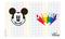 Disney: Mickey Mouse - Rainbow 16oz Tumbler with Wrap and Travel Lid
