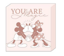 Disney: Mickey & Minnie Mouse - You are Magic 6" x 6" x 1.5" Box Wall Sign