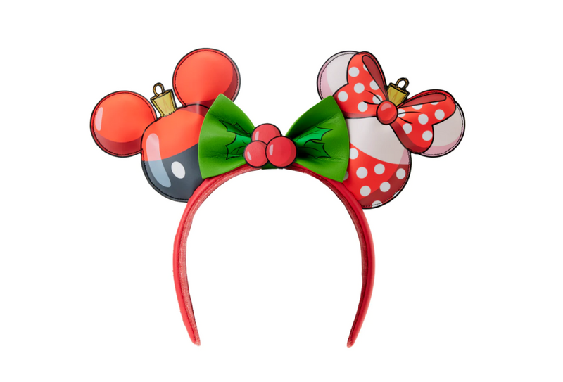 Load image into Gallery viewer, Mickey &amp; Minnie Mouse Ornament Ear Headband
