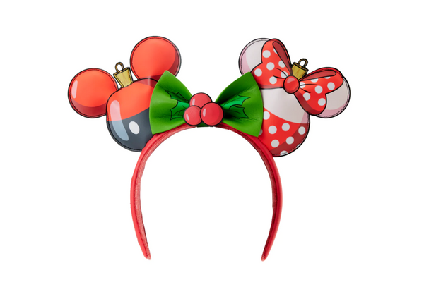 Mickey & Minnie Mouse Ornament Ear Headband