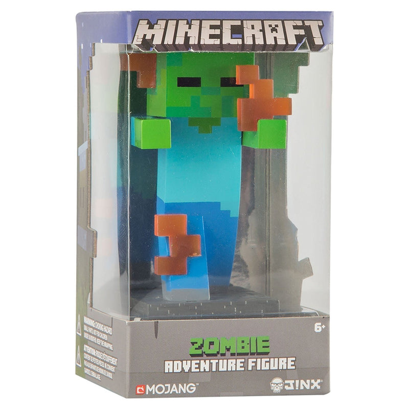 Minecraft - Adventure Vinyl Figure (Flaming Zombie) - Kryptonite Character Store