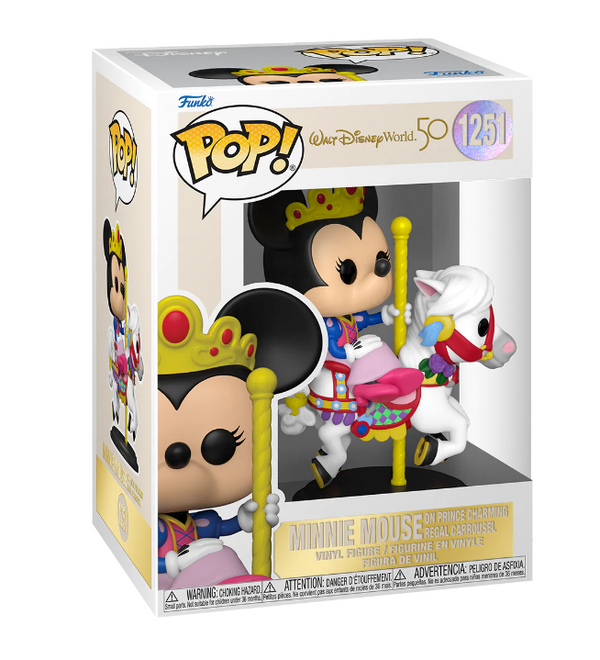 Funko POP! Walt Disney World 50th - Minnie Mouse on Prince Charming Regal Carrousel